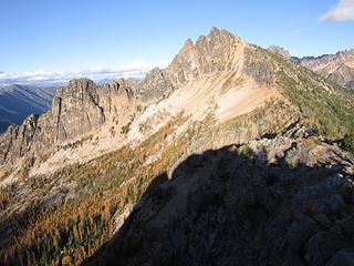 NW basin to descend