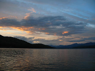 Sunset from Kalispell Island, Priest Lake, Idaho.