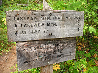 Along the Lakeview Mountain trail, Priest Lake, Idaho.