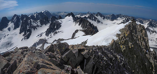 Gannett summit view to south