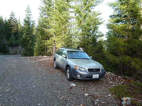 Parking at 4200' makes for a short hike