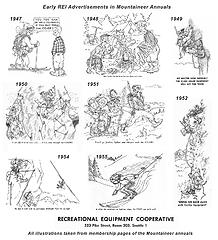 Early REI Advertisements
