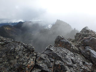 Looking East from the West peak of Tinkham