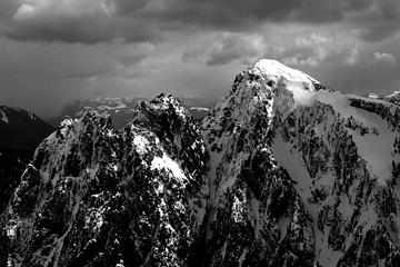 Mt Index from Mt Persis (3/31/1984)