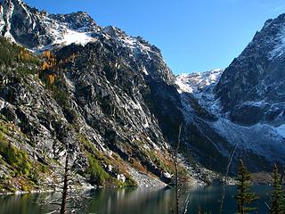 October Asgaard pass and Colchuck Lake....left side