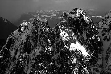 Mt Index from Mt Persis (3/31/1984)