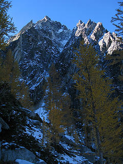East Dragontail through Larches