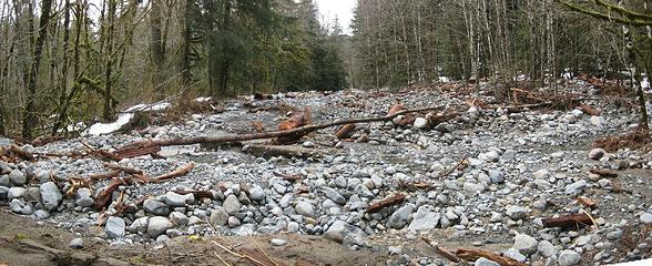 MP 9.9 creek after 2009 flood