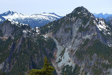 Cascade Mountain summit area