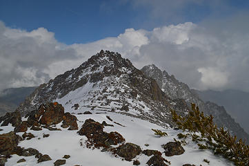 Buckhorn Mountain with Iron Mountain behind it