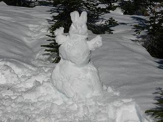 evil snow bunny wants brains