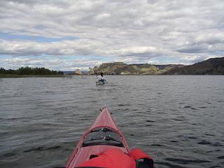 Kayaking Banks Lake