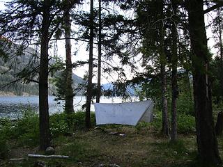 Hammock campsite