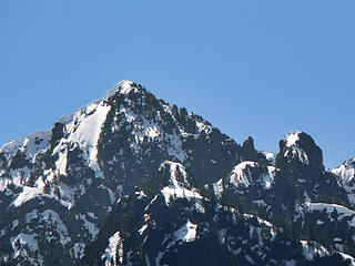 Treen Peak as seen from Otter Falls at 2,700' 5.13.06.