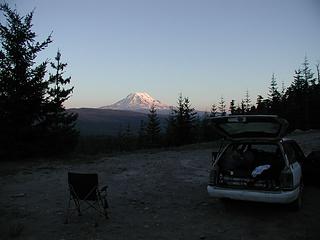 Car camp spot