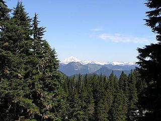 Glacier Peak from the viewpoint