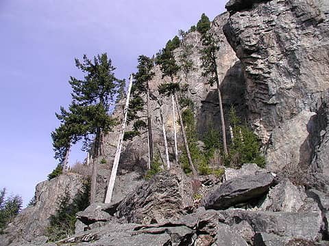 Cliffs at Bat caves