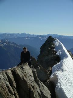 on final summit ridge