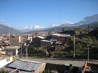 from hostel in Huaraz