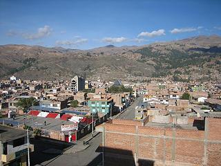 from hostel in Huaraz