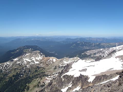 Looking west from summit