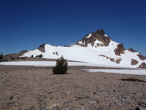 Gilbert Peak in full view