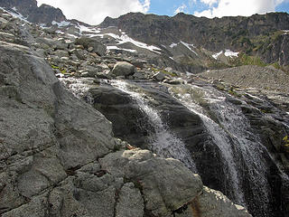 Water from Katsuk Glacier