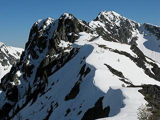 Ridge between Point 7756 and Eightmile summit 7840
