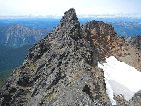 summit spire (click for annotated route)
