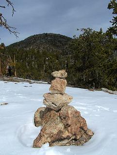 Cairn with Hayford in the background