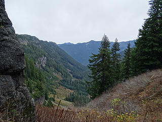 View from Ipsut Pass.