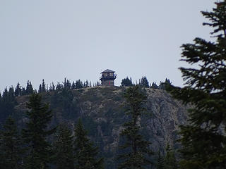 Tolmie lookout from far end of Mowich campground.