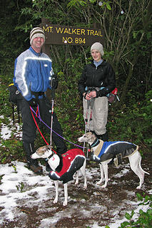Relief at the trailhead