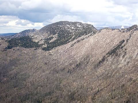 Freds Mountain from Flaming Peak