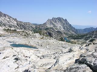 Looking towards the lower enchantments from the side of Little Annapurna