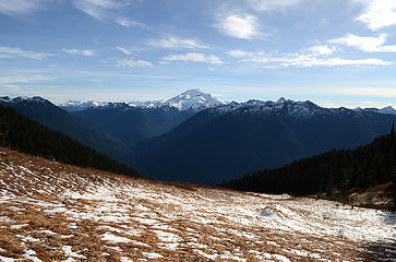 Glacier Peak from newly opened Green Mtn trail