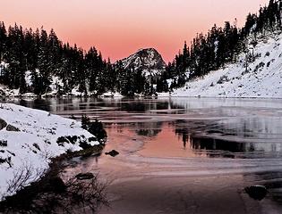 Twin Lakes twilight