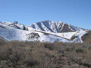 highpoint 4 miles southwest of Entiat