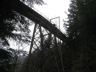 Change Creek bridge from below