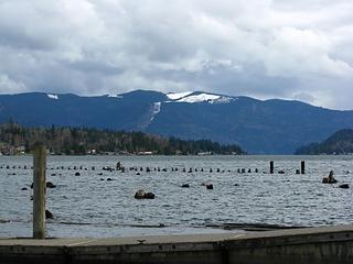 View from Bloedel Donovan Park at N. end of Lk Whatcom