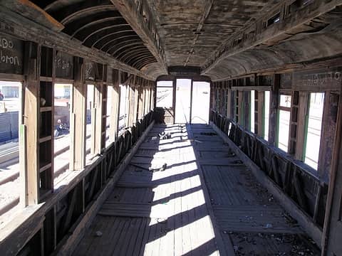 The Old Train Car