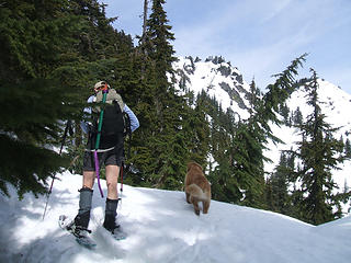 Suzanne, Gusto, and Mt. Margaret