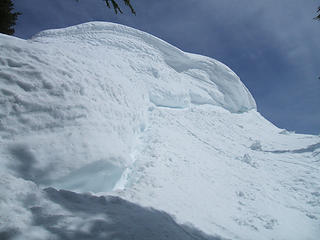 Snow wall