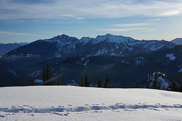 Nason Ridge from Union Peak (left Mt. Howard, right Rock Mountain)