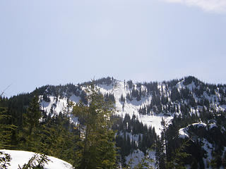 Views from back of ridge before ridge climb Mt Washington trail. This was as far as I went.