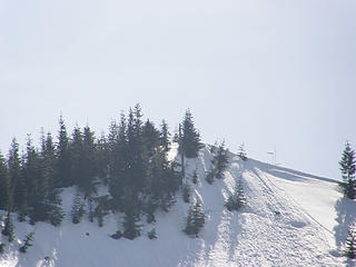Summit Mt. Washington. Notice the windsock.