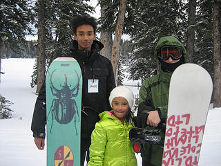 Ryan, Sahale and Jayden
