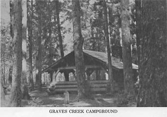 Graves Creek Campground, East Fork Quinault River (Lyle Cowles)