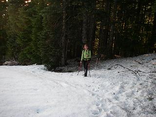 Lynda on Old Trail