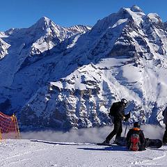 Skiing Switzerland 1/27/18 courtesy D. Abell